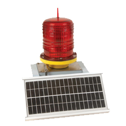 TGZ-96LED 太阳能智能航空障碍灯（低光强）配单晶硅电池板5W